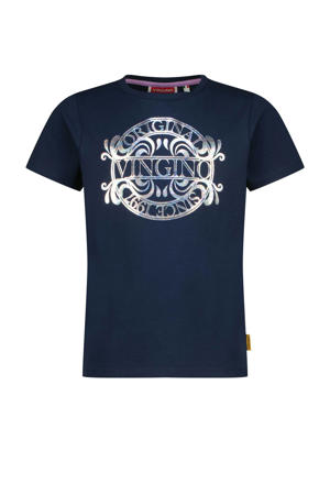 T-shirt donkerblauw