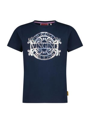 T-shirt donkerblauw