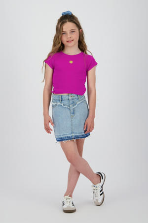 spijkerrok light blue denim
