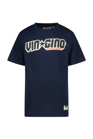T-shirt donkerblauw