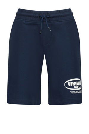relaxed sweatshort donkerblauw