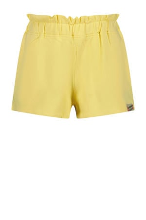 relaxed paperbag short geel