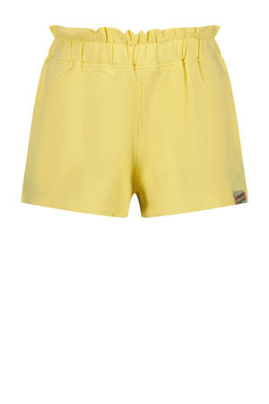 relaxed paperbag short geel