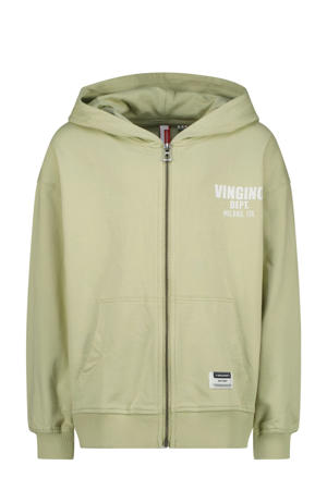 sweatvest groen