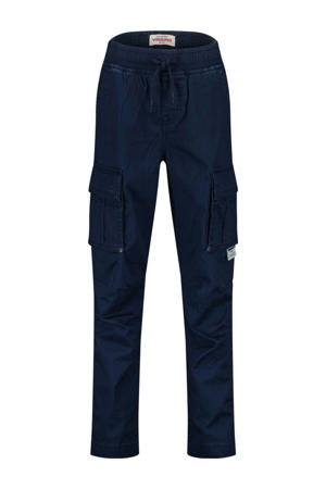 loose fit cargo jeans donkerblauw