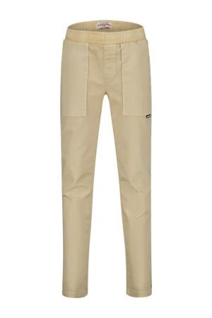 straight casual broek beige