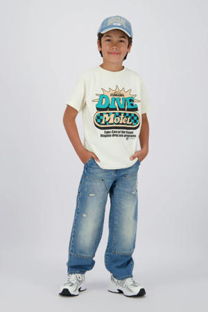 loose fit jeans medium blue denim