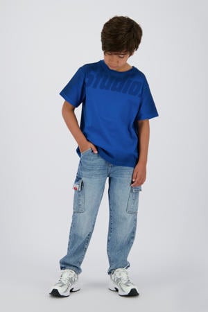 loose fit jeans medium blue denim