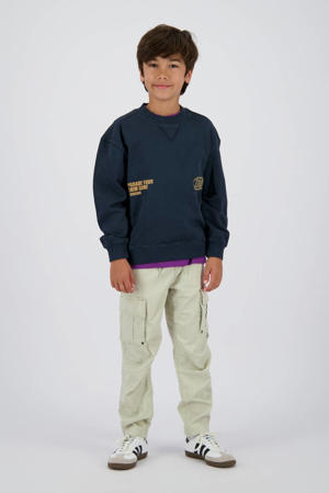 loose fit cargo broek groen