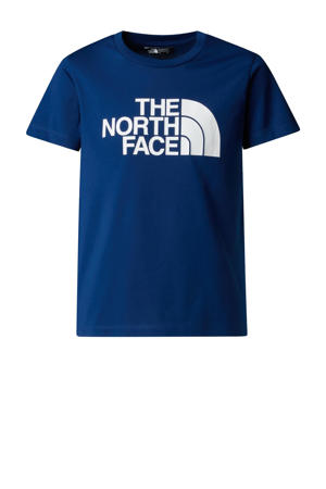 T-shirt Easy donkerblauw/wit