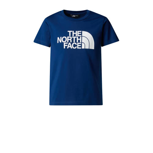The North Face T-shirt Easy donkerblauw/wit Jongens Katoen Ronde hals Printopdruk - maat 2XL afbeelding