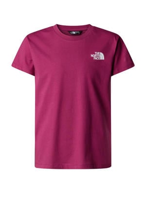 T-shirt Box NSE donkerrood