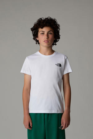 T-shirt wit/zwart