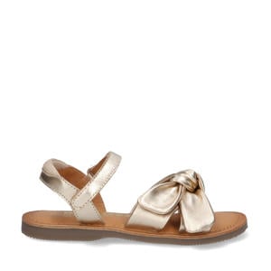 Sam Sun leren sandalen goud