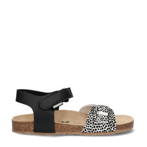 Sally Sand  sandalen zwart/wit