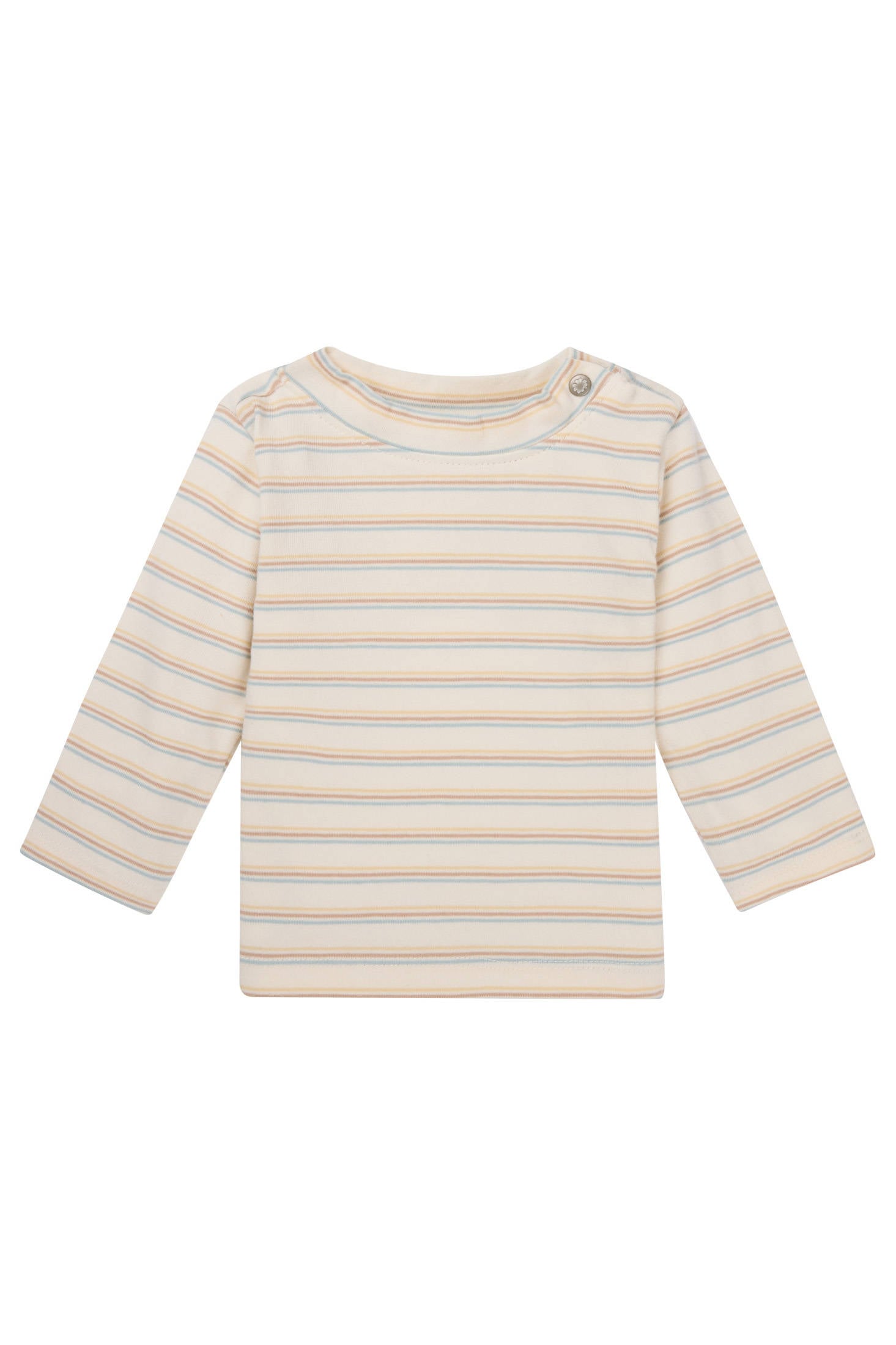 T-Shirt Manica Lunga Bimba Noppies Frehel – Morbida E Certificata GOTS – 0-24 Mesi