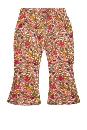 flared broek roze