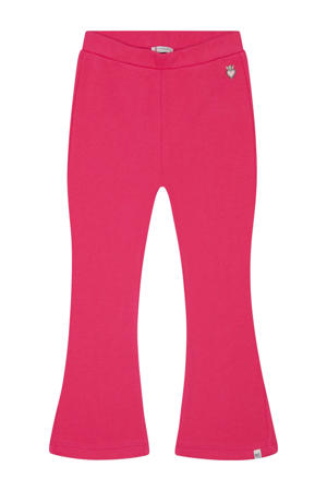 flared broek koraalrood