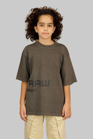 T-shirt grijsbruin