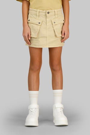 spijkerrok beige