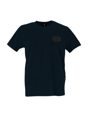 T-shirt donkerblauw