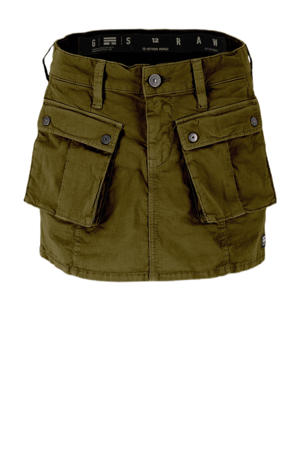 spijkerrok donkergroen