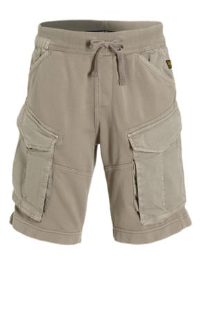 relaxed cargo short grijsbruin
