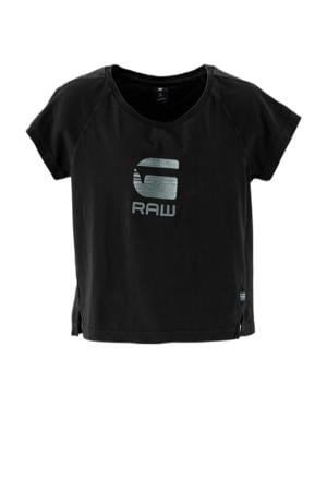 T-shirt zwart