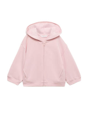 sweatvest roze