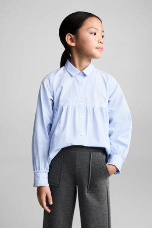 straight casual broek antraciet