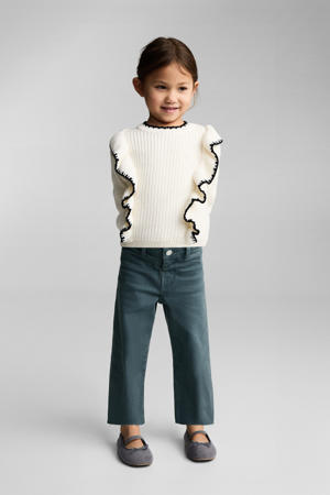 straight leg  jeans donkerblauw