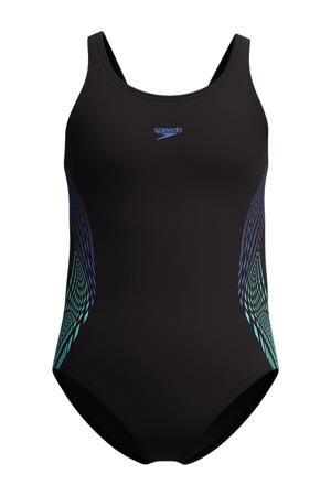 EnduraFlex sportbadpak Muscleback zwart/blauw