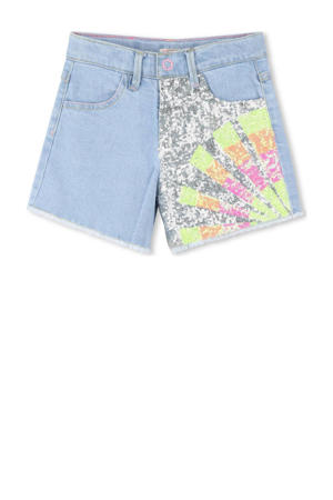 denim short light blue denim