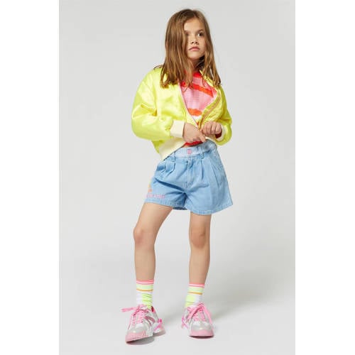 Billieblush T-shirt roze Meisjes Acryl Ronde hals Streep - maat 116 afbeelding