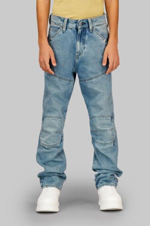 regular waist regular fit jeans light blue denim