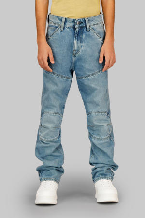 regular waist regular fit jeans light blue denim