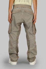 thumbnail: G-STAR tapered cargo broek grijsbruin