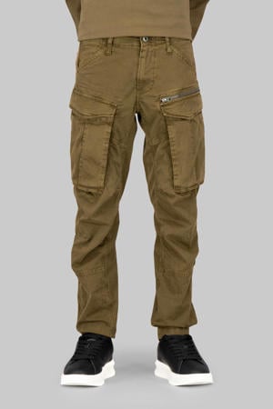 tapered cargobroek groen