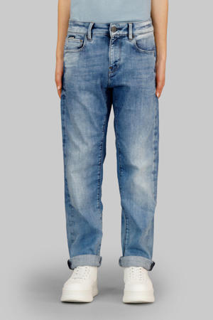 loose fit jeans medium blue denim