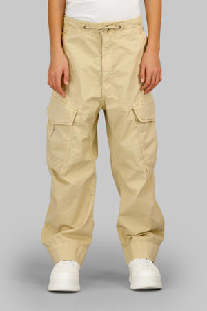 relaxed cargo broek kaki