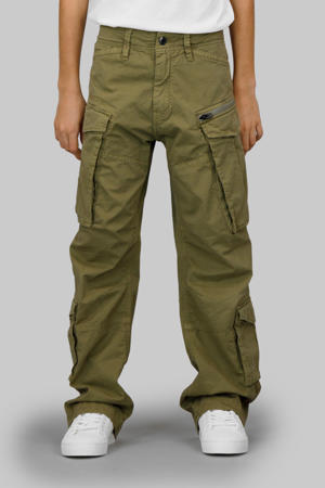 loose cargo broek olijfgroen
