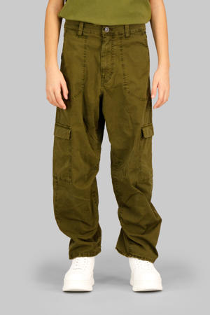 loose cargo broek olijfgroen