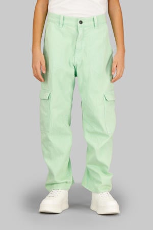 loose cargobroek mintgroen