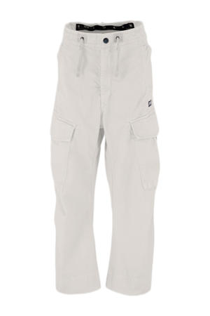 relaxed cargo broek ecru