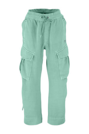 cargo broek mintgroen
