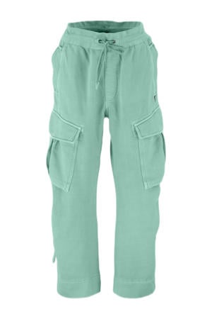 cargo broek mintgroen