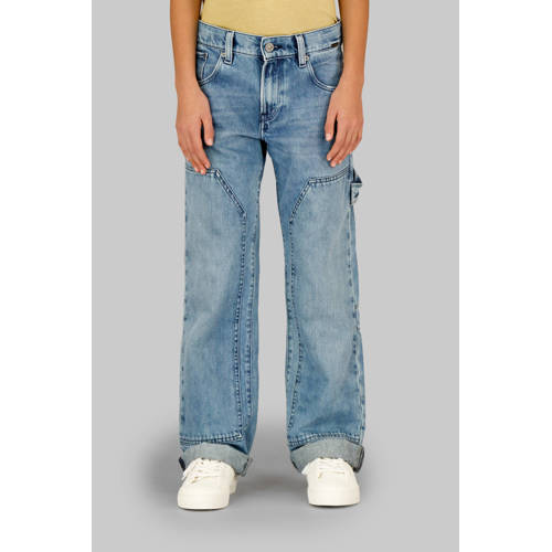 G-STAR carpenter jeans light blue denim Blauw Effen