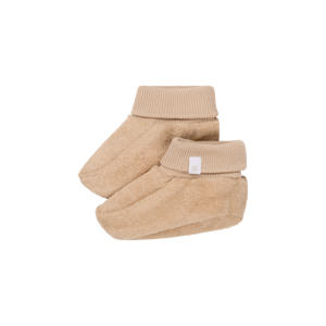 newborn baby slofjes lichtzand