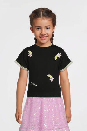 T-shirt zwart