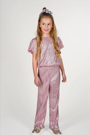 straight casual broek roze